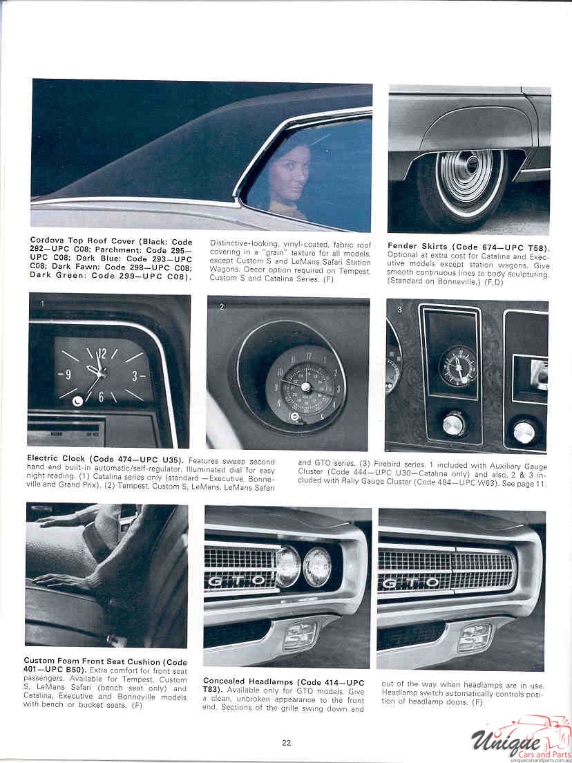 1969 Pontiac Accessories Brochure Page 19